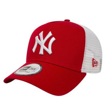 NEW ERA-940 AF TRUCKER MLB CLEAN TRUCKER NY YANKEES SCARLET/WHITE NO Piros 55,8/60,6cm kép