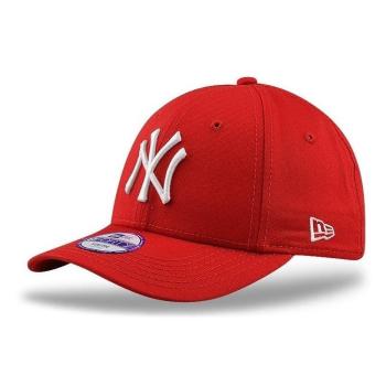 NEW ERA-940 MLB LEAGUE BASIC NY YANKEES RED/WHITE YOUNG NOS Piros 53,9/55,8cm kép