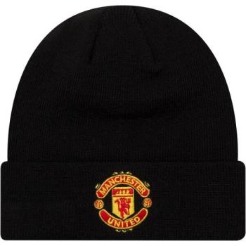 New Era CORE CUFF BEANIE MANCHESTER UNITED Férfi sapka, fekete, méret kép