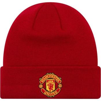 New Era CORE CUFF BEANIE MANCHESTER UNITED Férfi sapka, piros, méret kép