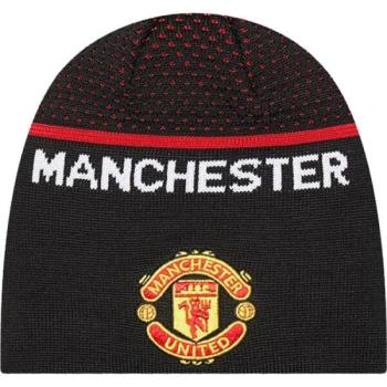 New Era ENGINEERED SKULL BEANIE MANCHESTER UNITED Téli sapka, fekete, méret kép