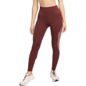 Nike AIR  DF TIGHT BRW W Női leggings futásra, barna, méret kép