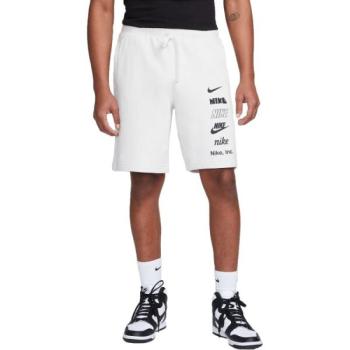 Nike CLUB+ FT SHORT MLOGO Férfi rövidnadrág, fehér, méret kép