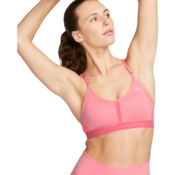 Nike DF INDY V-NECK BRA W Női sportmelltartó, rózsaszín, méret kép