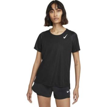 Nike DF RACE TOP SS W Női póló futáshoz, fekete, méret kép