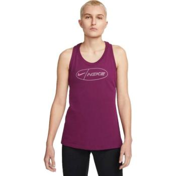 Nike DF TANK ICON CLASH W Női top, bordó, méret kép