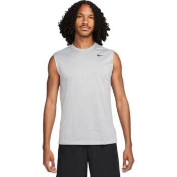 Nike DF TEE RLGD SL RESET Férfi ujjatlan felső, szürke, méret kép