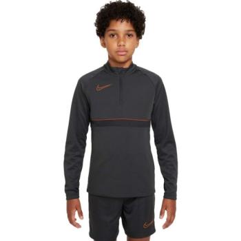 Nike DRI-FIT ACADEMY B Fiú felső focira, sötétszürke, méret kép