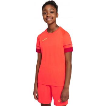 Nike DRI-FIT ACADEMY Fiú futballpóló, piros, méret kép