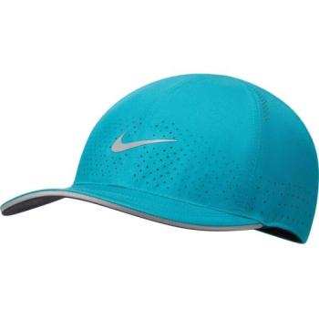 Nike DRI-FIT AEROBILL FEATHERLIGHT Baseball sapka futásra, türkiz, méret kép