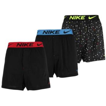 Nike DRI-FIT ESSEN MICRO BOXER 3PK Férfi bokszeralsó, fekete, méret kép