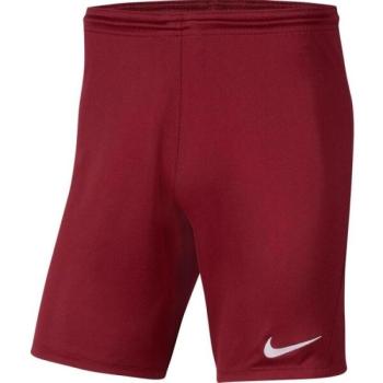 Nike DRI-FIT PARK III Férfi futball rövidnadrág, bordó, méret kép