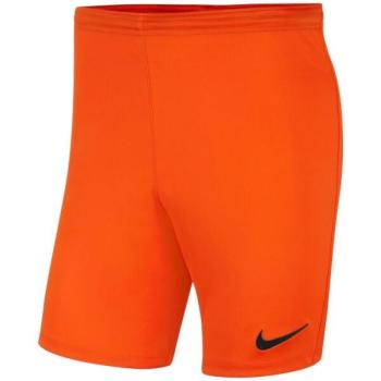 Nike DRI-FIT PARK III Férfi futball rövidnadrág, narancssárga, méret kép