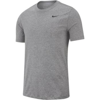 Nike DRY TEE DFC CREW SOLID M Férfi póló edzéshez, szürke, méret kép