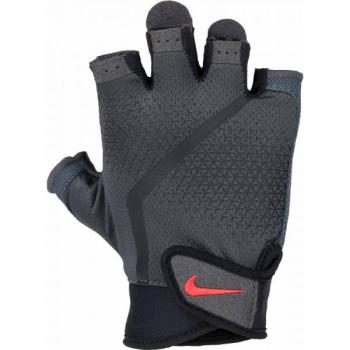 Nike EXTREME FITNESS GLOVES Férfi fitnesz kesztyű, sötétszürke, méret kép