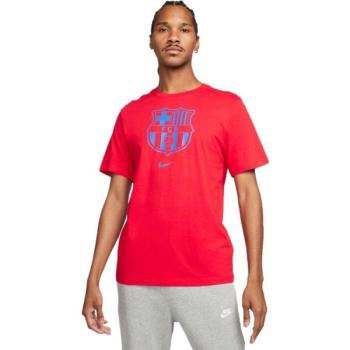 Nike FCB M NK CREST TEE Férfi póló, piros, méret kép