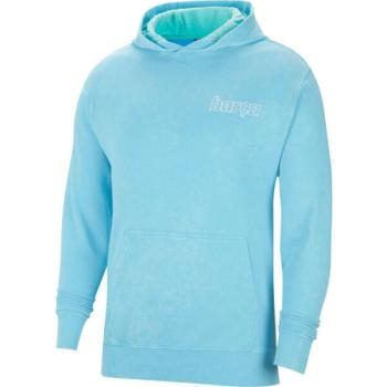 Nike FCB M NSW HOODIE PO FT BW Férfi pulóver, világoskék, méret kép