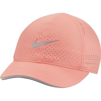 Nike FEATHERLIGHT Női baseball sapka futáshoz, lazac, méret kép