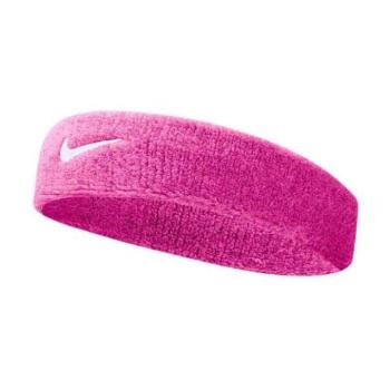 Nike Fejpánt NIKE SWOOSH HEADBAND VIVID PINK/WHITE N.NN.07.639 kép