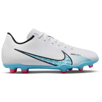 Nike JR MERCURIAL VAPOR 15 CLUB FG/MG Gyerek futballcipő, fehér, méret 37.5 kép