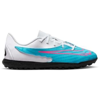 Nike JR PHANTOM GX CLUB TF Gyerek turf futballcipő, türkiz, méret 35 kép