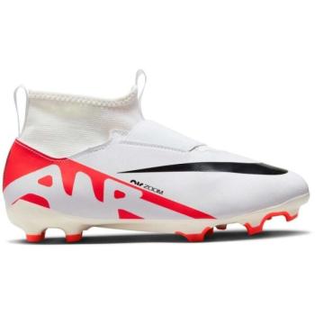 Nike JR ZOOM MERCURIAL SUPERFLY 9 ACADEMY FG/MG Gyerek futballcipő, fehér, méret 34 kép