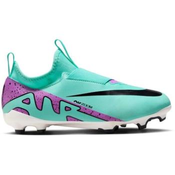 Nike JR ZOOM MERCURIAL VAPOR 15 ACADEMY FG/MG Gyerek futballcipő, türkiz, méret 35.5 kép