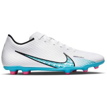 Nike MERCURIAL VAPOR 15 CLUB FG/MG Férfi futballcipő, fehér, méret 40.5 kép