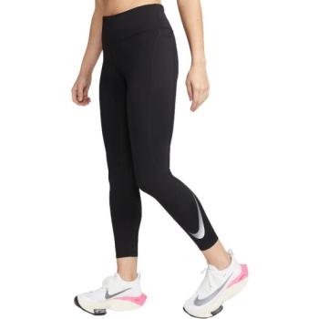 Nike NK DF FST SW HBR MR 7/8 TGHT Női legging, fekete, méret kép