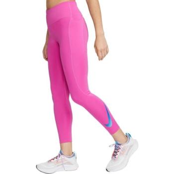 Nike NK DF FST SW HBR MR 7/8 TGHT Női legging, rózsaszín, méret kép