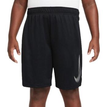 Nike NK DF HBR SHORT Fiú sport rövidnadrág, fekete, méret kép