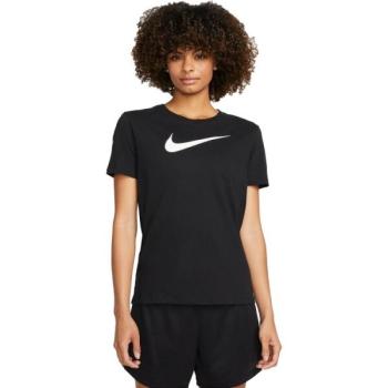 Nike NK DF TEE SWOOSH Női póló, fekete, méret kép