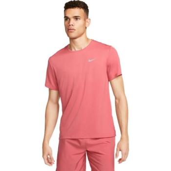 Nike NK DF UV MILER SS Férfi póló edzéshez, piros, méret kép