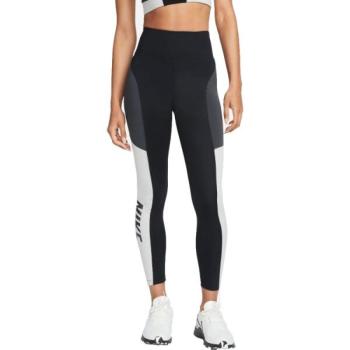 Nike NK ONE DF MR 7/8 TGHT Női legging, fekete, méret kép