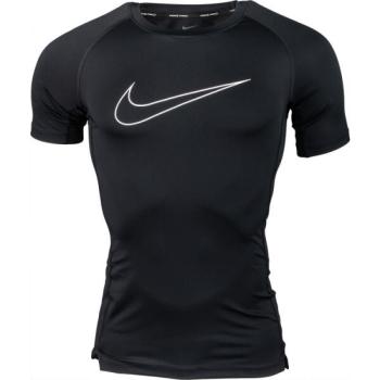 Nike NP DF TIGHT TOP SS M Férfi edzőpóló, fekete, méret kép