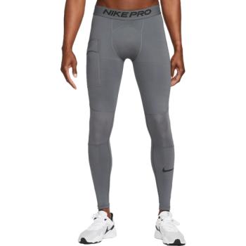 Nike NP DF WARM TGHT Férfi legging, sötétszürke, méret kép