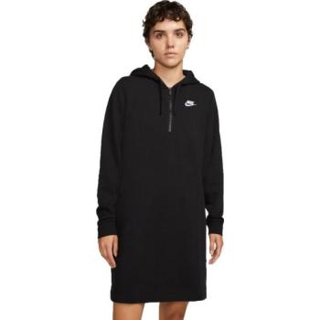 Nike NSW CLUB FLC DRESS Női ruha, fekete, méret kép