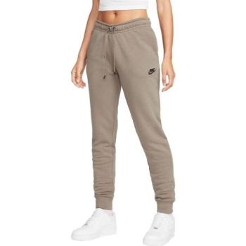 Nike NSW ESSNTL PANT REG FLC MR Női melegítőnadrág, barna, méret kép