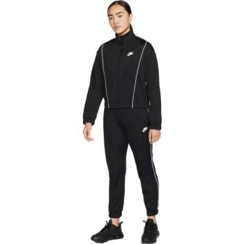 Nike NSW ESSNTL PQE TRK SUIT W Női melegítő szett, fekete, méret kép