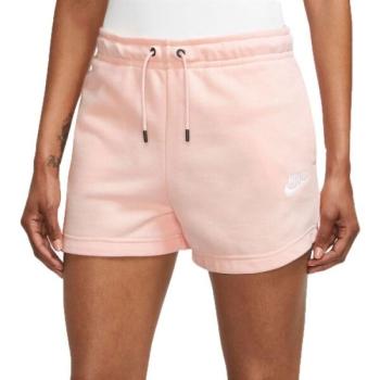 Nike NSW ESSNTL SHORT FT W Női sportos rövidnadrág, rózsaszín, méret kép