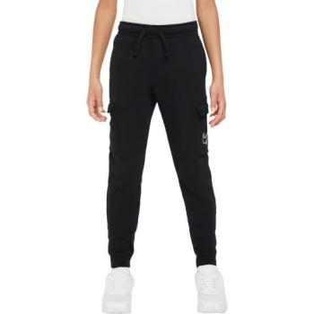 Nike NSW SOS FLC CARGO PANT B Fiú melegítőnadrág, fekete, méret kép