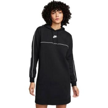 Nike NSW SWSH SS DRESS Női ruha, fekete, méret kép