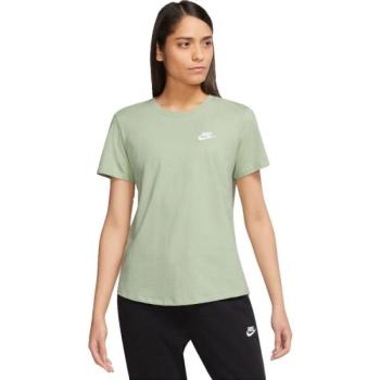 Nike NSW TEE CLUB Női póló, világoszöld, méret kép