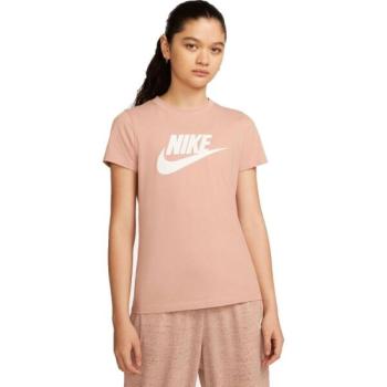 Nike NSW TEE ESSNTL ICON FUTURA Női póló, narancssárga, méret kép