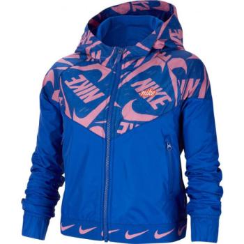 Nike NSW WR JACKET JDIY G Lányos kabát, kék, méret kép