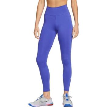 Nike ONE DF MR TGT W Női sportlegging, kék, méret kép