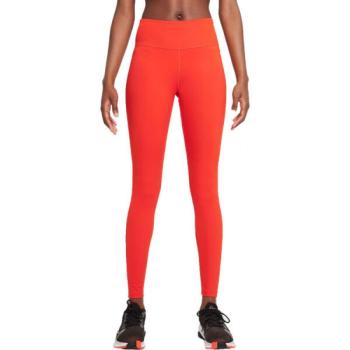 Nike ONE DF MR TGT W Női sportlegging, piros, méret kép