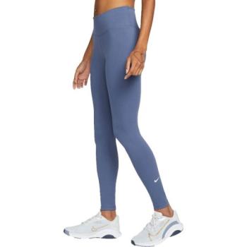 Nike ONE DF MR TGT W Női sportlegging, világoskék, méret kép