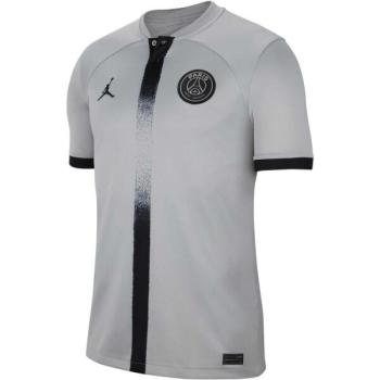 Nike PSG DF STAD JSY SS AW Uniszex mez, szürke, méret kép