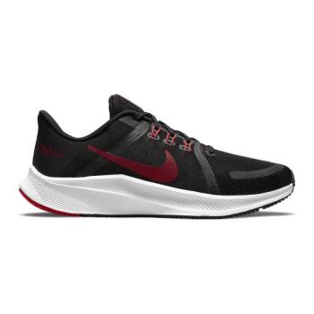 NIKE-Quest 4 black/white/dark smoke grey/university red Fekete 44 kép